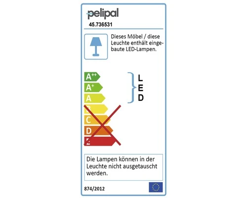 PELIPAL Spiegelkast Capri Met LED Verlichting 65 Cm Grijs 5 PELIPAL Spiegelkast Capri Met LED Verlichting 65 Cm Grijs - Afbeelding 3