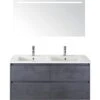 Badkamermeubelset Porto 120 Cm 4 Laden Keramische Wastafel Incl. Spiegel Met Verlichting Beton Antraciet -HORNBACH shop DV 8 10242843 01 4c DE 20191207211653