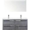 Badkamermeubelset Seville 120 Cm Keramische Wastafel Model 1 Incl. Spiegel Met Verlichting Beton Antraciet -HORNBACH shop DV 8 10247134 01 4c DE 20191221214658