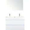 Badkamermeubelset Maxx XL 100 Cm 2 Kraangaten Incl. Spiegel Wit Hoogglans 1 Badkamermeubelset Maxx XL 100 Cm 2 Kraangaten Incl. Spiegel Wit Hoogglans -HORNBACH shop DV 8 10261727 01 4c DE 20221119214651