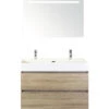 Badkamermeubelset Maxx XL 100 Cm 2 Kraangaten Incl. Spiegel Met Verlichting Grijs Eiken 2 Badkamermeubelset Maxx XL 100 Cm 2 Kraangaten Incl. Spiegel Met Verlichting Grijs Eiken -HORNBACH shop DV 8 10261730 01 4c DE 20221119214651
