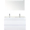 Badkamermeubelset Maxx XL 120 Cm Dubbele Wastafel 2 Kraangaten Incl. Spiegel Met Verlichting Wit Hoogglans 2 Badkamermeubelset Maxx XL 120 Cm Dubbele Wastafel 2 Kraangaten Incl. Spiegel Met Verlichting Wit Hoogglans -HORNBACH shop DV 8 10261804 02 4c NL 20221126214652