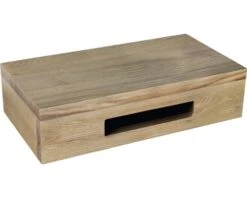 Fonteinplank Bruin Eiken 40x25x10 Cm