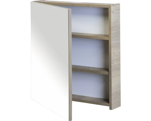 Spiegelkast 60 Cm Natuur Eiken 4 Spiegelkast 60 Cm Natuur Eiken - Afbeelding 2