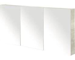 Spiegelkast 140 Cm Dubbelzijdig Gespiegeld Natuur Eiken