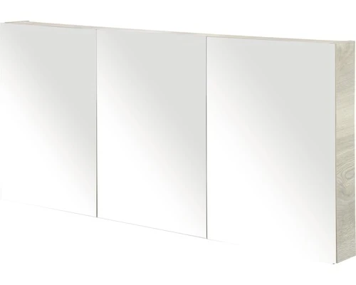 Spiegelkast 140 Cm Dubbelzijdig Gespiegeld Natuur Eiken 3 Spiegelkast 140 Cm Dubbelzijdig Gespiegeld Natuur Eiken