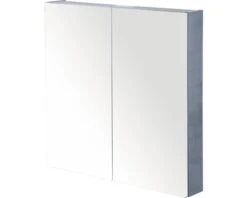 Spiegelkast 70 Cm Dubbelzijdig Gespiegeld Beton Antraciet