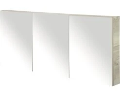 Spiegelkast 160 Cm Natuur Eiken