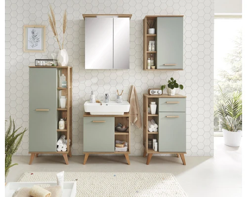 PELIPAL Midi Kast Salvie 50,5x128x33 Cm 7 PELIPAL Midi Kast Salvie 50,5x128x33 Cm - Afbeelding 5