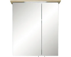 PELIPAL Spiegelkast Met LED Verlichting Salvie 60 Cm