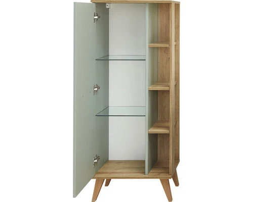 PELIPAL Midi Kast Salvie 50,5x128x33 Cm 4 PELIPAL Midi Kast Salvie 50,5x128x33 Cm - Afbeelding 2