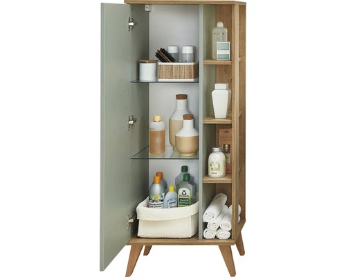 PELIPAL Midi Kast Salvie 50,5x128x33 Cm 5 PELIPAL Midi Kast Salvie 50,5x128x33 Cm - Afbeelding 3