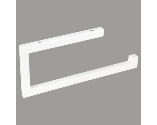 Handdoekhouder Voor Wastafelblad 35x14 Cm Mat Wit 3 Handdoekhouder Voor Wastafelblad 35x14 Cm Mat Wit - Afbeelding 2