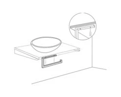 Handdoekhouder Voor Wastafelblad 23x15 Cm Mat Zwart -HORNBACH shop DV 8 10358920 03 4c DE 20221223114754