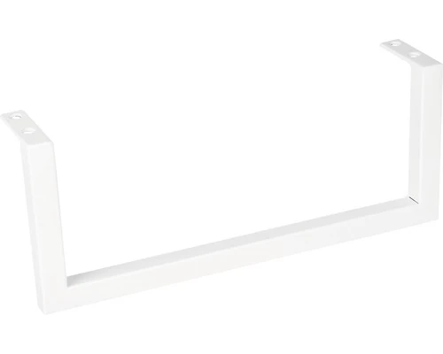 Handdoekhouder Voor Wastafelblad 50x14 Cm Mat Wit 4 Handdoekhouder Voor Wastafelblad 50x14 Cm Mat Wit - Afbeelding 2