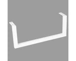 Handdoekhouder Voor Wastafelblad 50x14 Cm Mat Wit