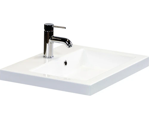 Badkamermeubelset Seville 60 Cm Kunststeen Wastafel Incl. Spiegelkast Natuur Eiken 4 Badkamermeubelset Seville 60 Cm Kunststeen Wastafel Incl. Spiegelkast Natuur Eiken - Afbeelding 2