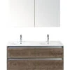 Badkamermeubelset Dante 120 Cm Keramische Wastafel Incl. Spiegelkast Tabacco -HORNBACH shop DV 8 10396230 01 4c NL 20210712091649