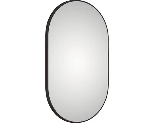 Spiegel Black Oval 60x100 Cm 3 Spiegel Black Oval 60x100 Cm