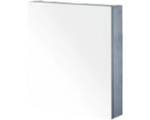 Spiegelkast 60 Cm 3-deurs Dubbelzijdig Gespiegeld Black Oak 3 Spiegelkast 60 Cm 3-deurs Dubbelzijdig Gespiegeld Black Oak