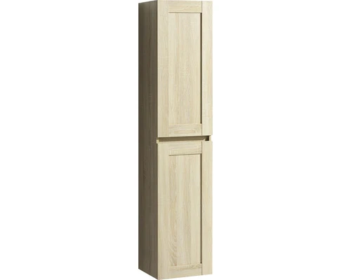 Hoge Kast Reno 160x32 Cm Eiken 3 Hoge Kast Reno 160x32 Cm Eiken