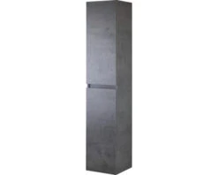 Hoge Kast Frozen 170x35 Cm Beton Antraciet