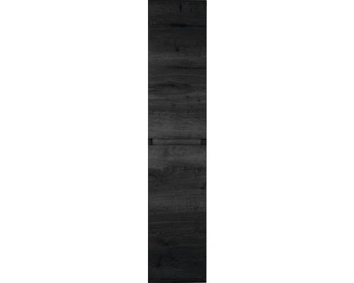 Hoge Kast Frozen 170x35 Cm Black Oak 3 Hoge Kast Frozen 170x35 Cm Black Oak