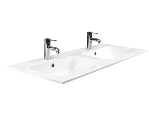 Badkamermeubelset Porto 120 Cm 4 Laden Kunststeen Wastafel Incl. Spiegel Met Verlichting Black Oak 6 Badkamermeubelset Porto 120 Cm 4 Laden Kunststeen Wastafel Incl. Spiegel Met Verlichting Black Oak - Afbeelding 4