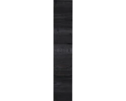 Hoge Kast Straight 160x35 Cm Black Oak