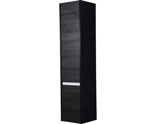 Hoge Kast Dante 160x35 Cm Black Oak 4 Hoge Kast Dante 160x35 Cm Black Oak - Afbeelding 2