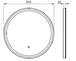 FOCCO LED Lichtspiegel Mia Ø60 Cm -HORNBACH shop DV 8 10475640 02 4c DE 20211005091757