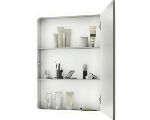 FOCCO Spiegelkast Met LED Verlichting Mia 60 Cm 5 FOCCO Spiegelkast Met LED Verlichting Mia 60 Cm - Afbeelding 3