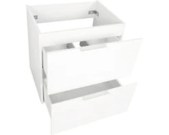 DIFFERNZ Badkamermeubelset Bolo 61 Cm Keramiek Wastafel Incl. Spiegel Wit Hoogglans -HORNBACH shop DV 8 10509190 06 4c DE 20211124184650