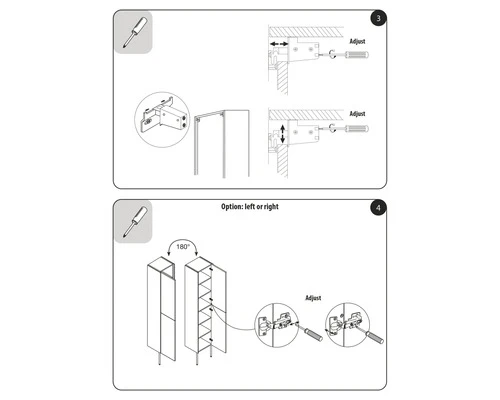 DIFFERNZ Hoge Kast Legs 185x30 Cm Groen 6 DIFFERNZ Hoge Kast Legs 185x30 Cm Groen - Afbeelding 4