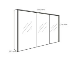 DIFFERNZ Spiegelkast Providence 120 Cm Wit -HORNBACH shop DV 8 10511996 01 4c DE 20211123181757