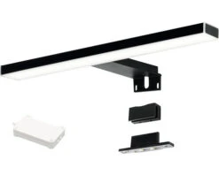 FOCCO LED Spiegelverlichting Esther 30x10,7 Cm Mat Zwart