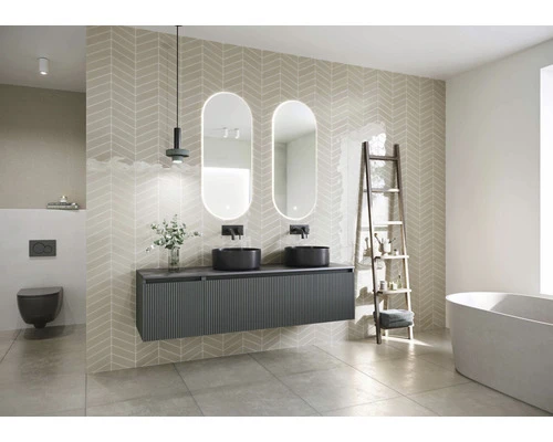 SANOX Onderkast Frozen 3D 40x40 Cm Grain Oak 5 SANOX Onderkast Frozen 3D 40x40 Cm Grain Oak - Afbeelding 3