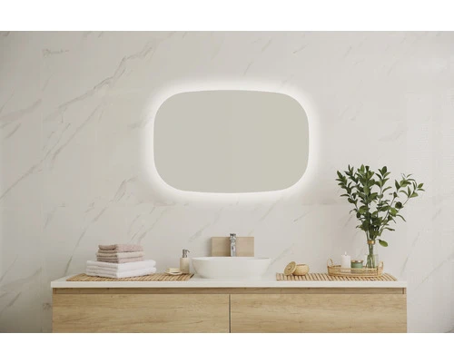 LED Lichtspiegel Ania 52x80 Cm 7 LED Lichtspiegel Ania 52x80 Cm - Afbeelding 5