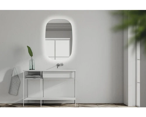 LED Lichtspiegel Ania 52x80 Cm 8 LED Lichtspiegel Ania 52x80 Cm - Afbeelding 6