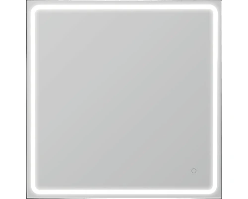 LED Lichtspiegel Mia 60x80 Cm Zwart 3 LED Lichtspiegel Mia 60x80 Cm Zwart