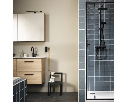 TIGER Spiegelkast S-line 70 X 120 Cm Natuur Eiken 4 TIGER Spiegelkast S-line 70 X 120 Cm Natuur Eiken - Afbeelding 2