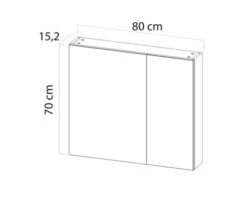 TIGER Spiegelkast S-line 70 X 80 Cm Zwart Mat 7 TIGER Spiegelkast S-line 70 X 80 Cm Zwart Mat -HORNBACH shop DV 8 10594432 01 4c NL 20220901221652