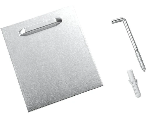 Ophangplaat Inclusief Plug & Haak 3 Ophangplaat Inclusief Plug & Haak