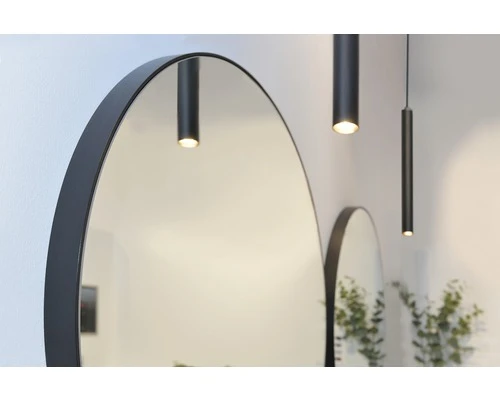 LOOOX Designspiegel Black Line Ø60 Cm 4 LOOOX Designspiegel Black Line Ø60 Cm - Afbeelding 2