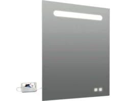 LED Lichtspiegel Lina 60x80 Cm Anti-condens En Dubbele USB Aansluiting