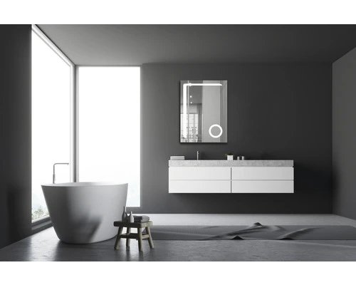 LED Lichtspiegel Silver Arrow 60x80 Cm 6 LED Lichtspiegel Silver Arrow 60x80 Cm - Afbeelding 4