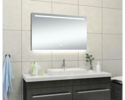 LED Lichtspiegel Dimbaar Amber 100x60 Cm Anti-condens