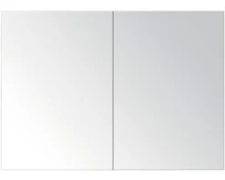 Spiegelkast 90 Cm Grijs Eiken