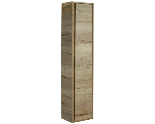 Hoge Kast Porto 160x35 Cm Natuur Eiken 4 Hoge Kast Porto 160x35 Cm Natuur Eiken - Afbeelding 2