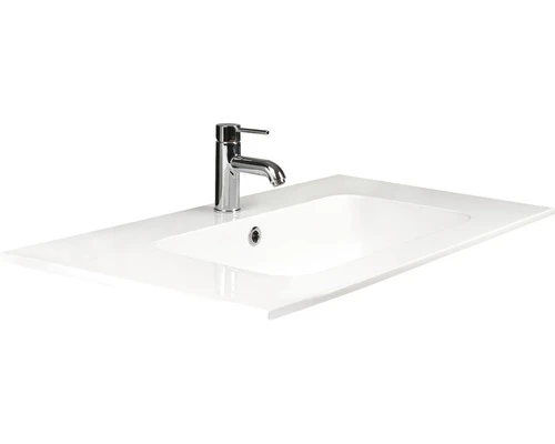 Badkamermeubelset Pulse 90 Cm Kunststeen Wastafel Incl. Spiegelkast Grijs Eiken 6 Badkamermeubelset Pulse 90 Cm Kunststeen Wastafel Incl. Spiegelkast Grijs Eiken - Afbeelding 4